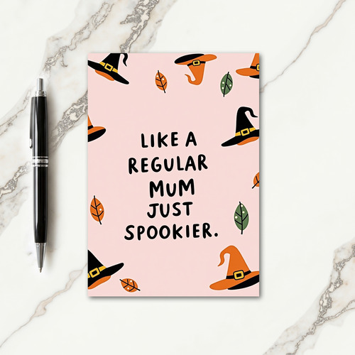 Spooky Season Mum Card