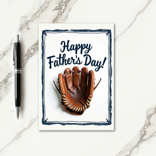 Sporting Fathers Day Tribute Card