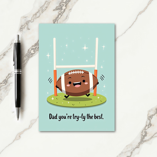 Sports Best Dad Fathers Day Card
