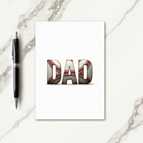 Sports Orb Dad Sweet Fathers Day Card