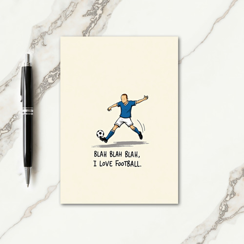 Sportsman Fathers Day Art Card