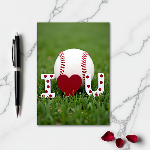 Sporty I Love You Card