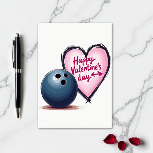 Sporty Valentines Day Card