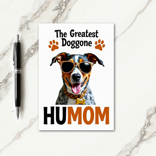 Spotted Cool Canine Card