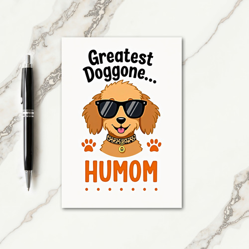 Spotted Dog Cool Friend Card
