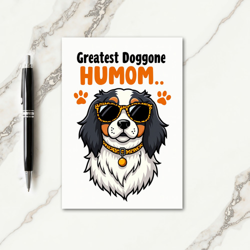 Spotted Dog Friend Card