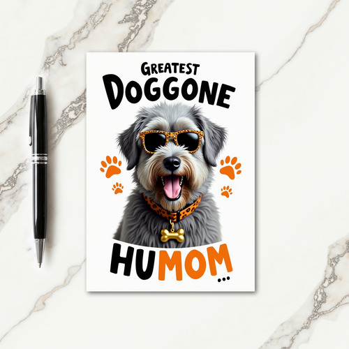 Spotted Dog Greatest Humom Card