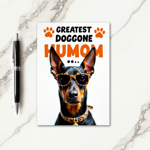 Spotted Dog Pattern Card