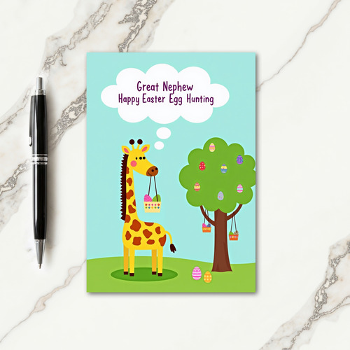 Spotted Friend Easter Card