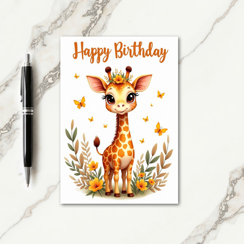 Spotted Innocent Birthday Card