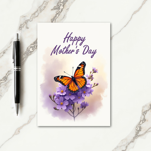 Spotted Insect Mothers Day Card
