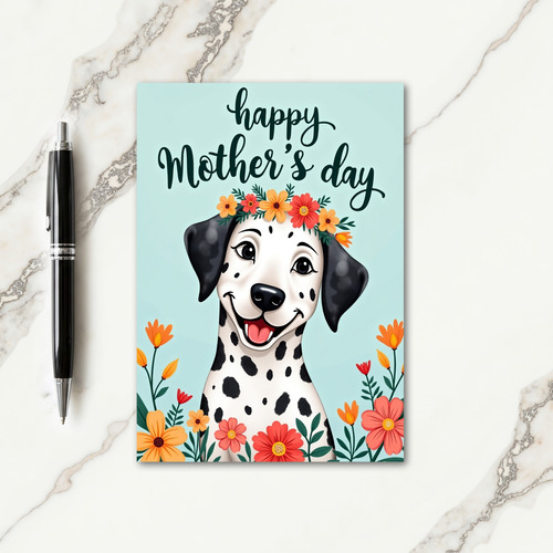 Spotted Puppy Celebration Card