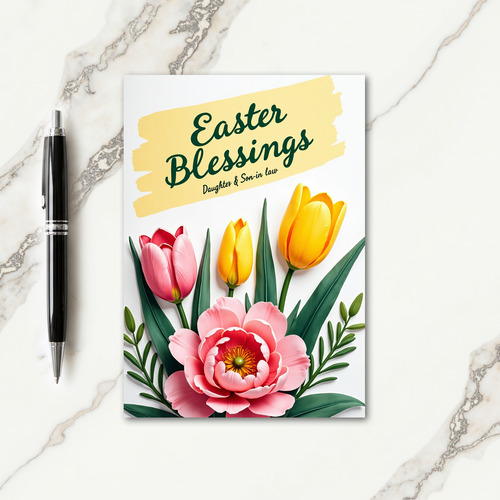 Spring Blooms For Partner Card