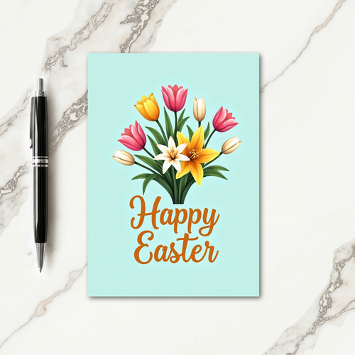 Spring Blossom Easter Card