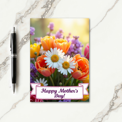 Spring Blossom Mothers Day Card