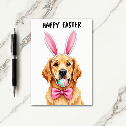 Spring Canine Celebration Card