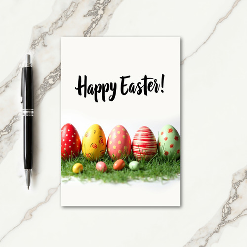Spring Celebration Egg Art Card