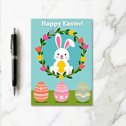 Spring Celebration Oval Card