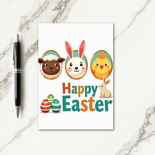 Spring Celebration Portrait Card