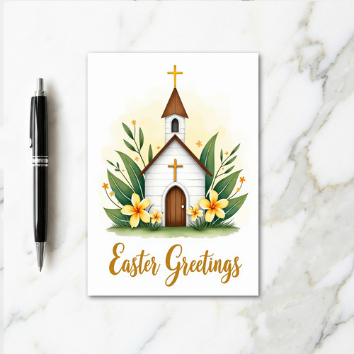 Spring Chapel Easter Day Card