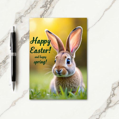 Spring Creature Easter Greeting Card