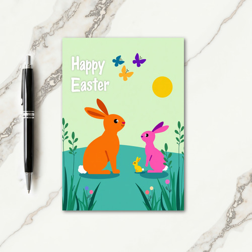 Spring Creatures Happy Day Card