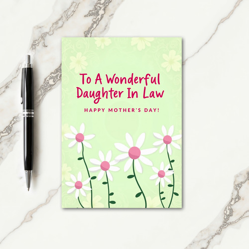 Spring Daughter In Law Card