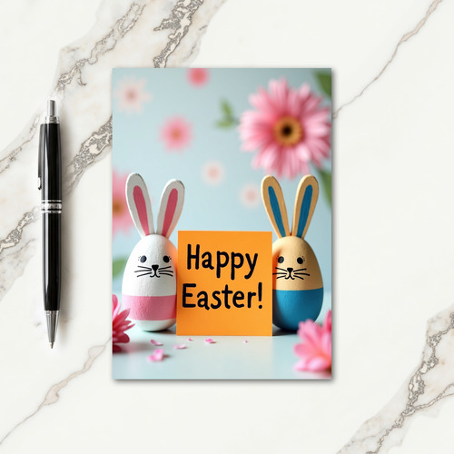 Spring Egg Friends Season Card