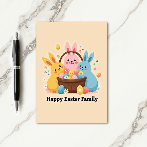 Spring Family Fun Card