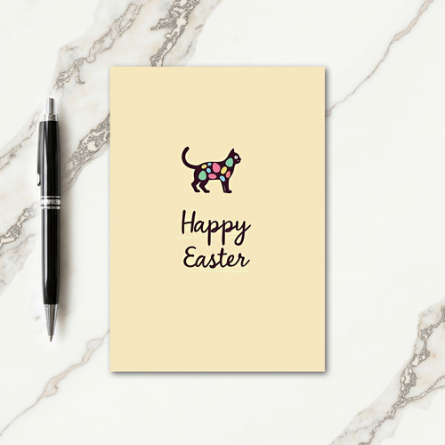 Spring Feline Celebration Card