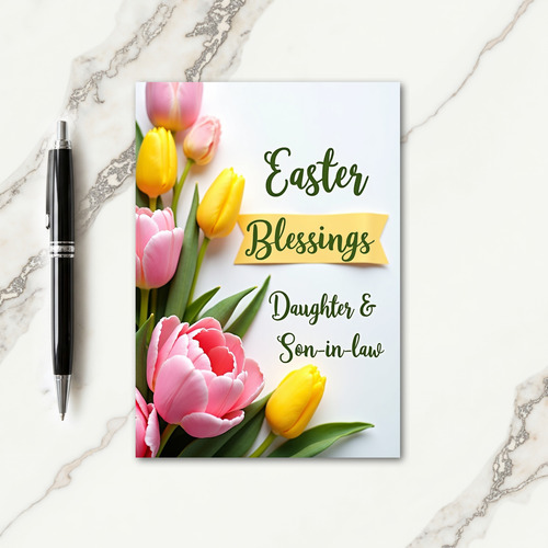 Spring Flower Cascade Card