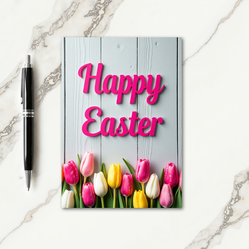 Spring Flower Message Card