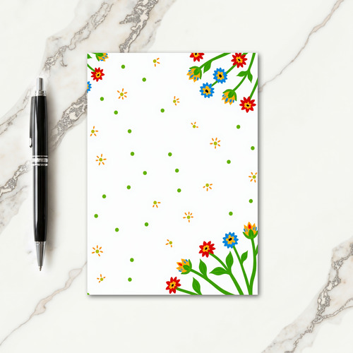 Spring Flowers Mothers Day Card