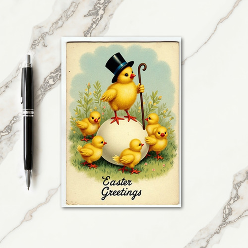 Spring Fowl Celebration Card