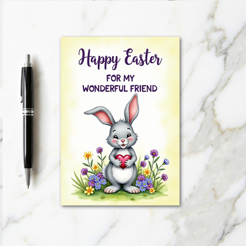 Spring Friend Heart Card