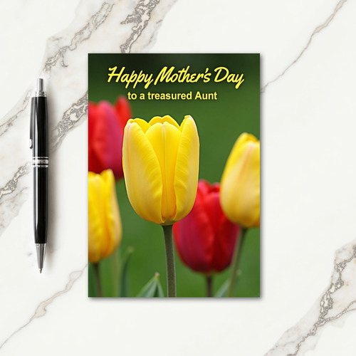 Spring Garden Mothers Day Card