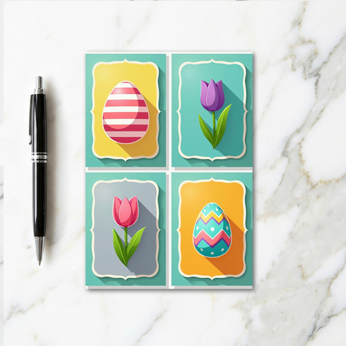 Spring Graphic Design Greeting Card