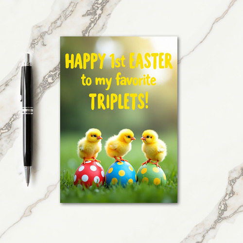 Spring Hatchlings Celebration Card