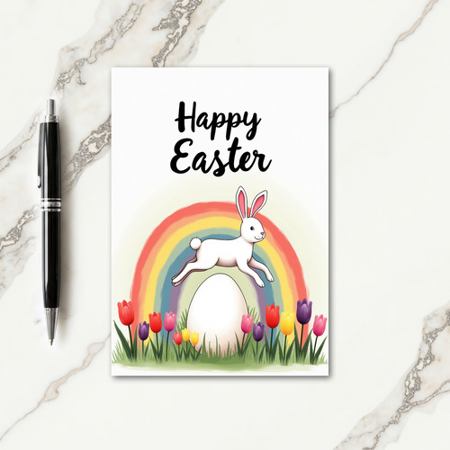 Spring Leap Greeting Card