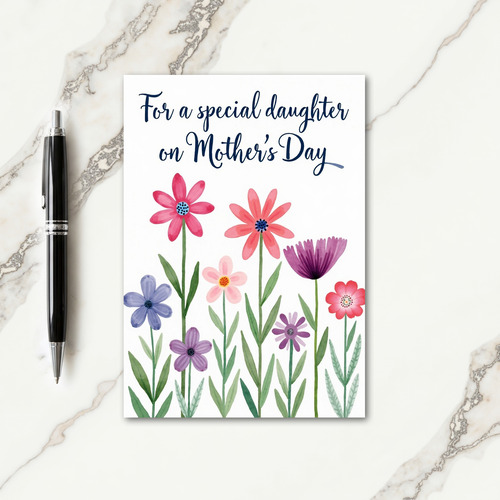 Spring Meadow Mothers Day Card