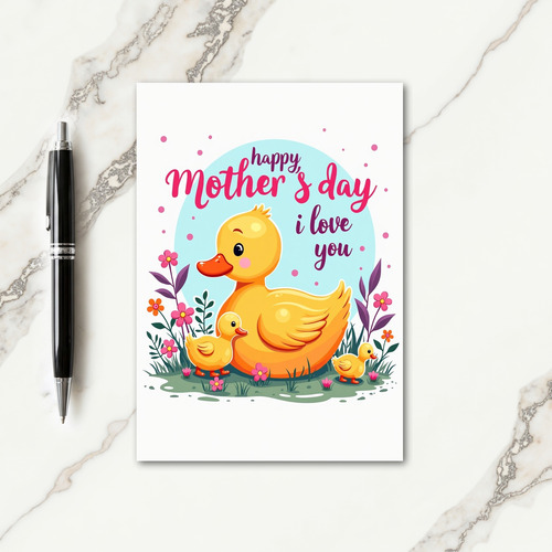 Spring Mothers Day Blossom Card