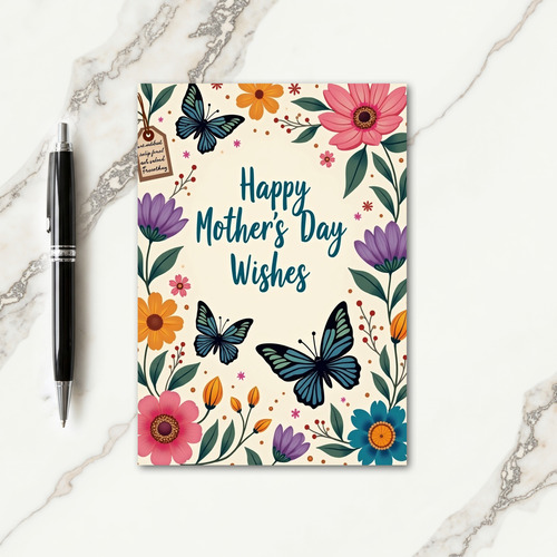 Spring Mothers Day Wishes Card