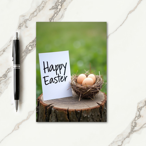 Spring Nest Greeting Card