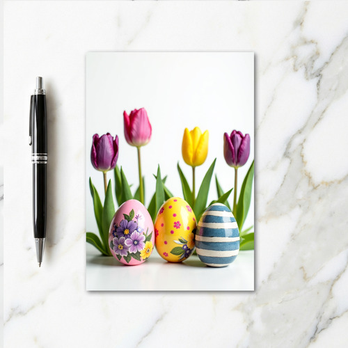 Spring Ovoids Artistic Card