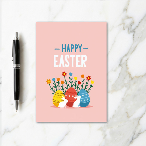 Spring Pattern Celebration Card