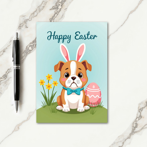 Spring Puppy Celebration Card