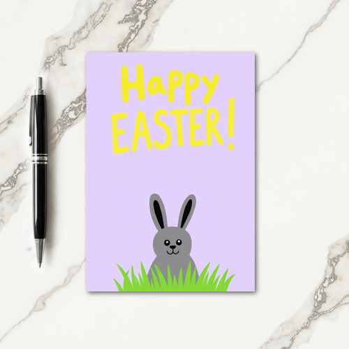 Spring Rabbit Season Greeting Card