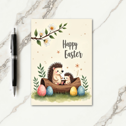 Spring Woodland Friends Card
