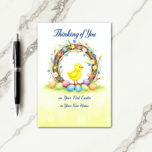 Springtime Baby Bird Greeting Card
