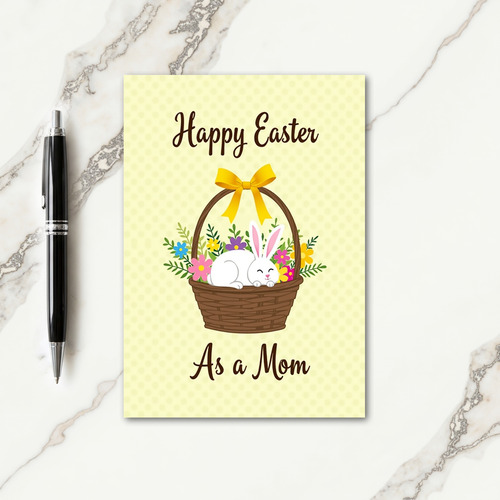 Springtime Bunny Basket Card